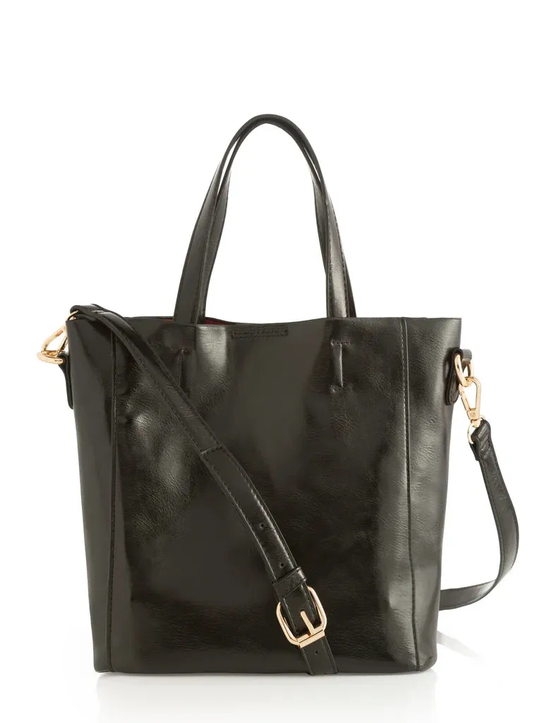 Maddie Mini Tote - Black