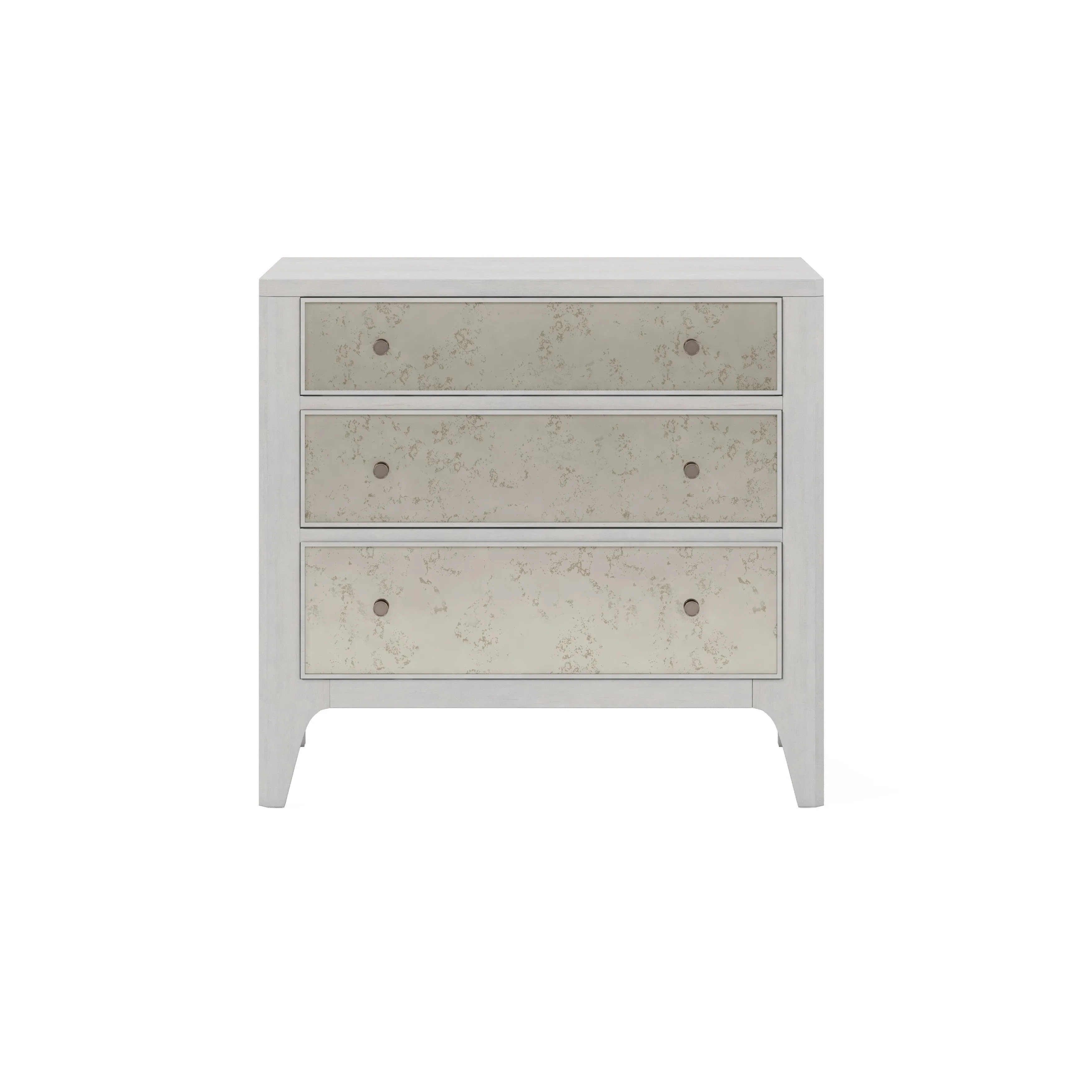 MEZZANINE Dove Grey Wood Nightstand