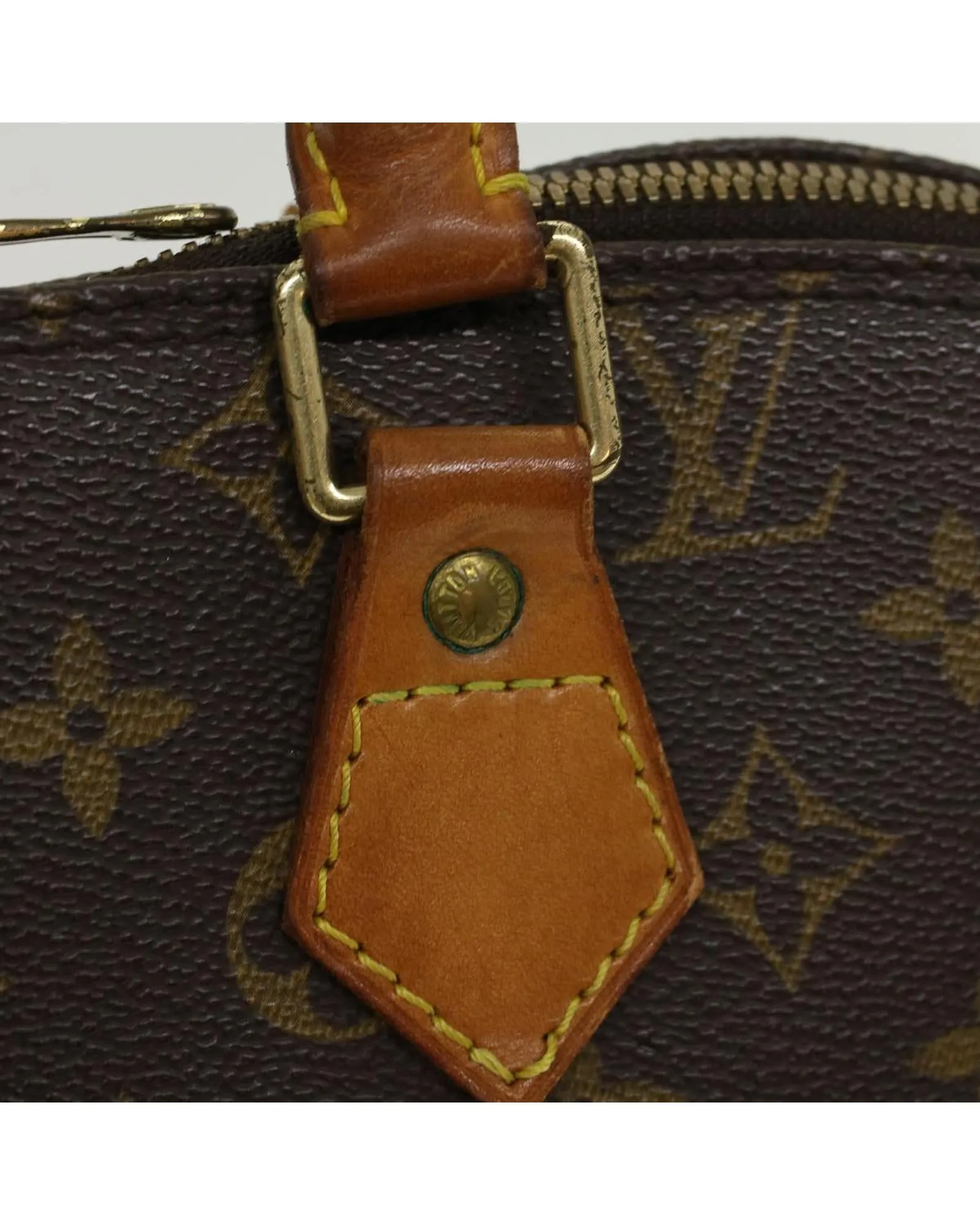 Monogram Hand Bag with Surface Wear and Rubbing