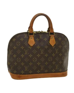 Monogram Hand Bag with Surface Wear and Rubbing