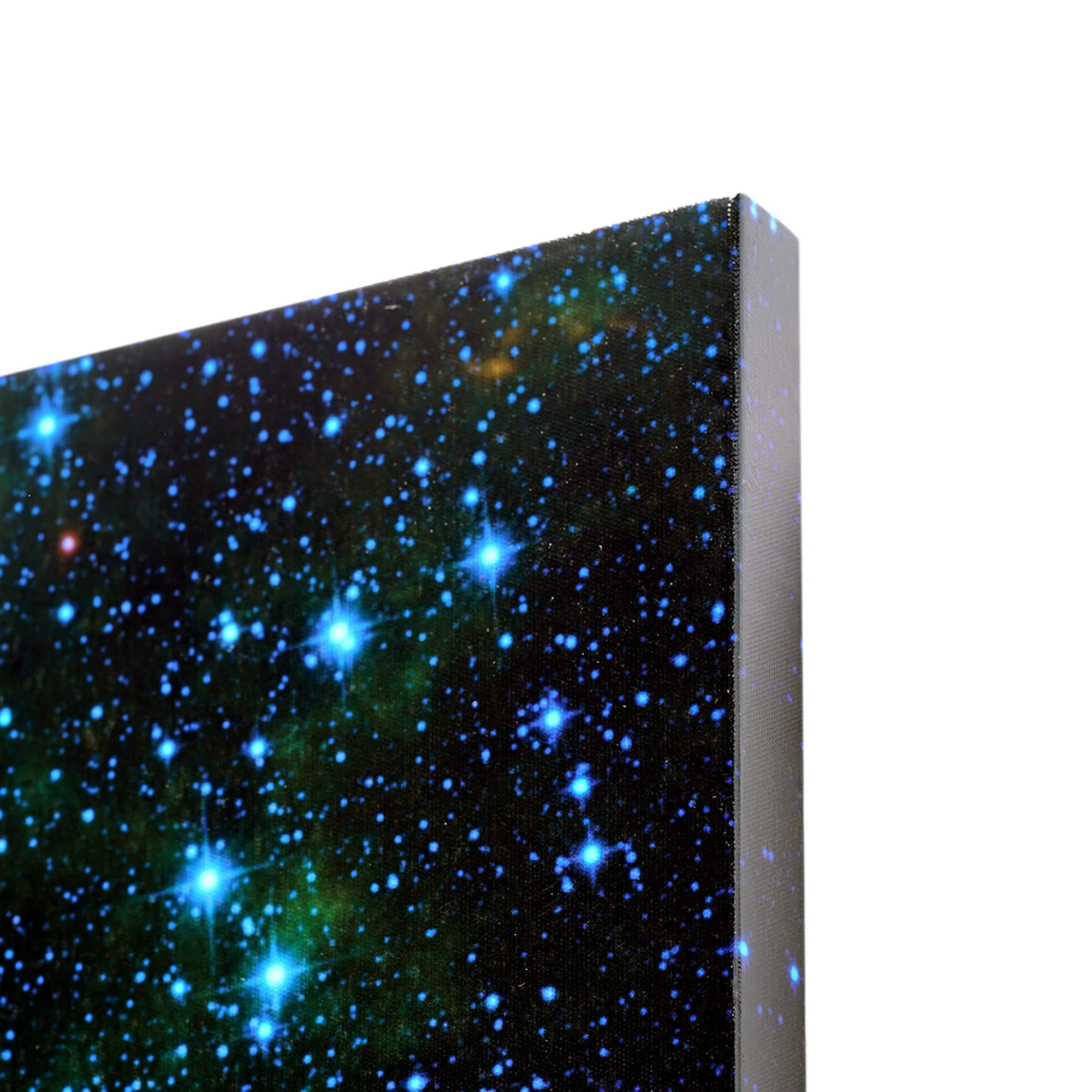 NASA Stellar Ending Glossy Lacquer Canvas Art Print Panel - 48" x 18"