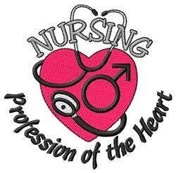 Nurse Embroidered Logos (Choose Style)