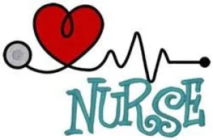 Nurse Embroidered Logos (Choose Style)