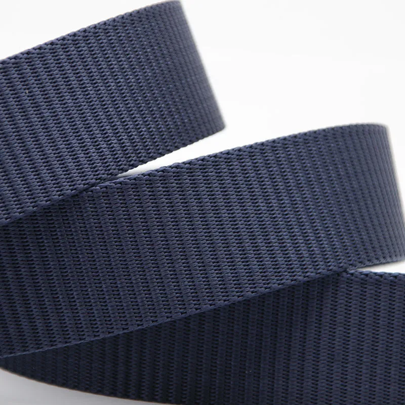 Nylon Waistband Student Military Training Pant Belt Breathable Plastic Buckle Canvas Belt Female