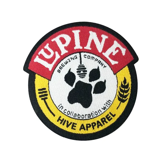 Personalised Woven Patch Sticker 7cm