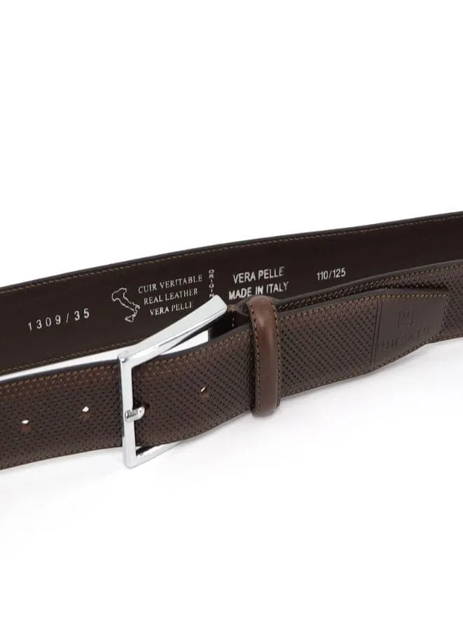 R Roncato Classic and Timeless: Genuine Leather Cow Belt for Men - A Versatile Accessory for Any Occasion