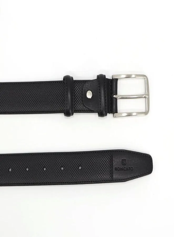 R Roncato Classic and Timeless: Genuine Leather Cow Belt for Men - A Versatile Accessory for Any Occasion