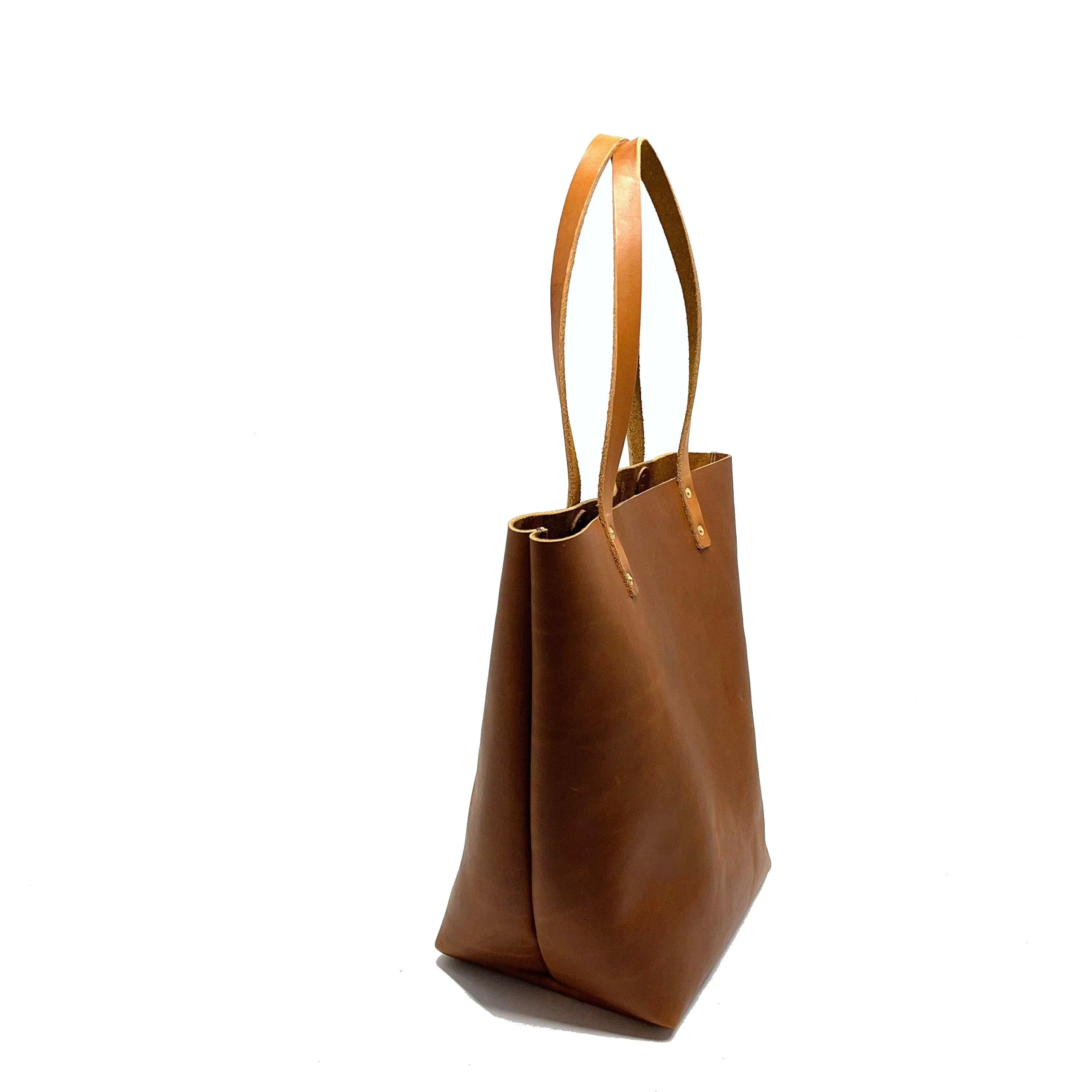 RTS - Urban Leather Tote Bag in Tan