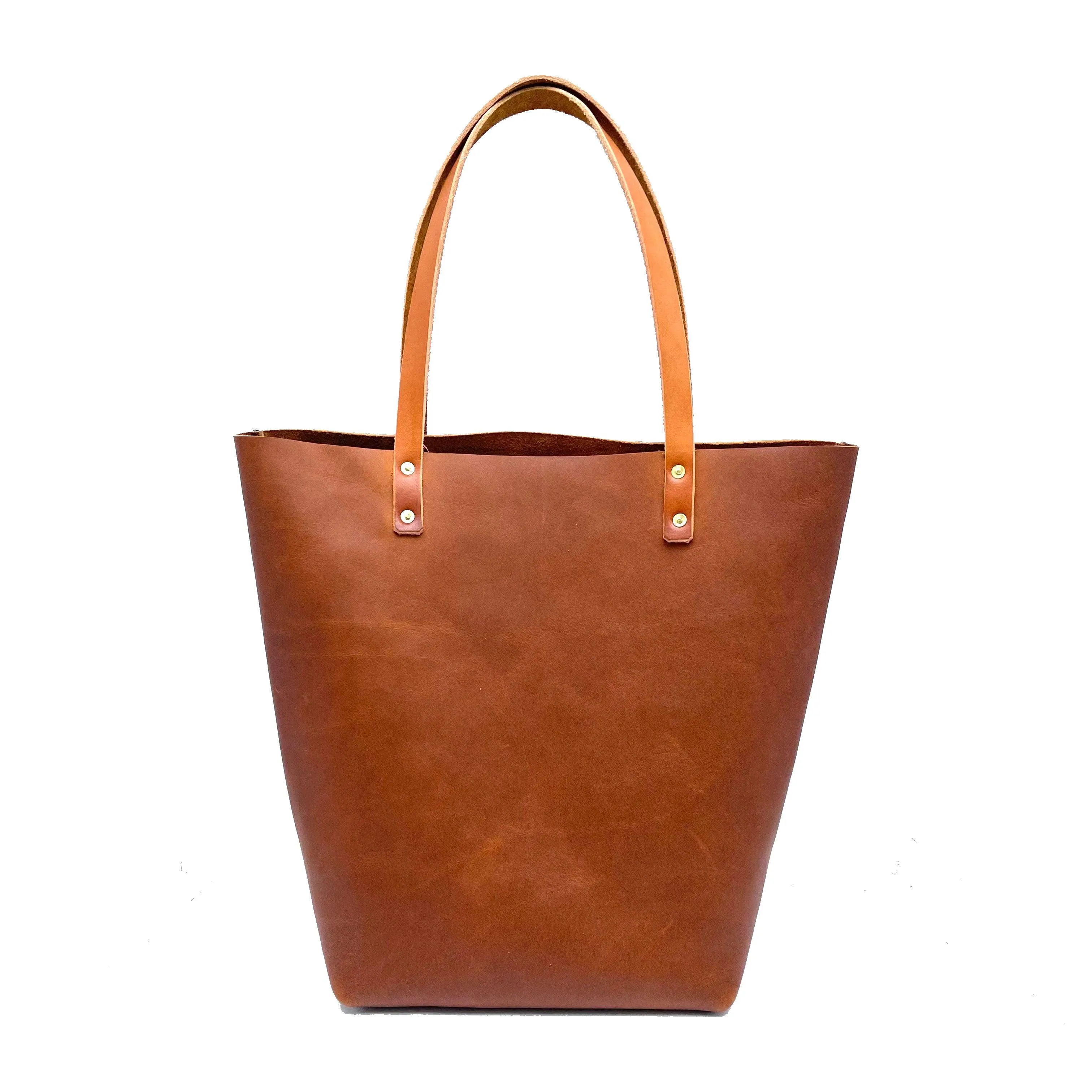 RTS - Urban Leather Tote Bag in Tan