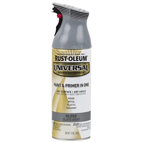 Rust-Oleum® Gloss Spray Paint Gloss Slate Gray (12 Oz, Gloss Slate Gray)