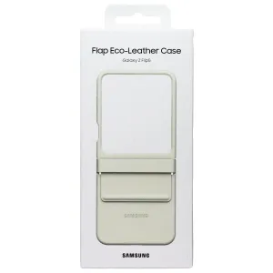 Samsung Flap Eco-Leather Case for Samsung Galaxy Z Flip5 - Cream