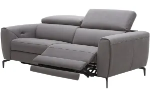 Scuzzo Fabric Motion Sofa Gray