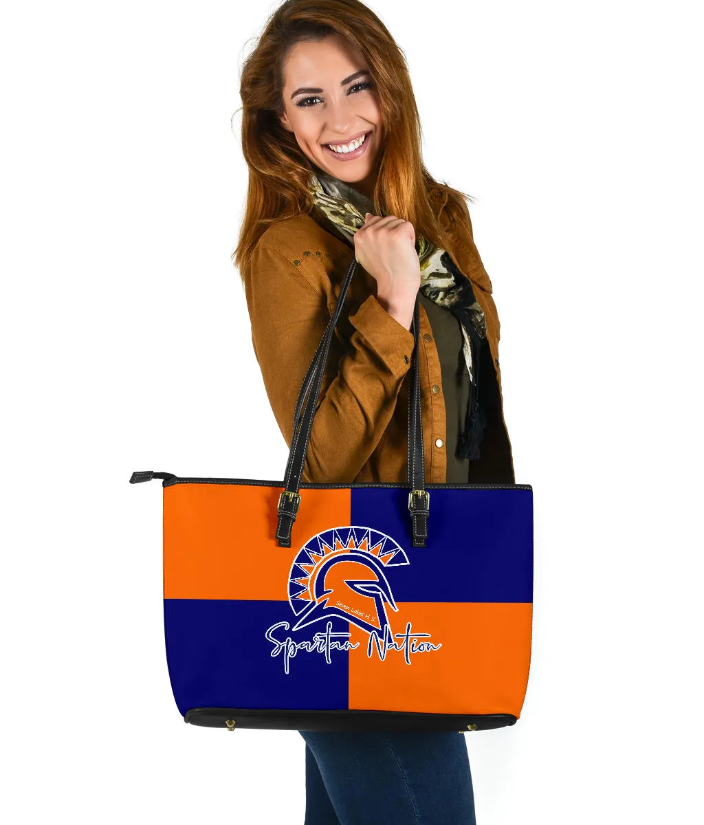 Seven Lakes-Four Qtr-Mascot Lg. Tote v1