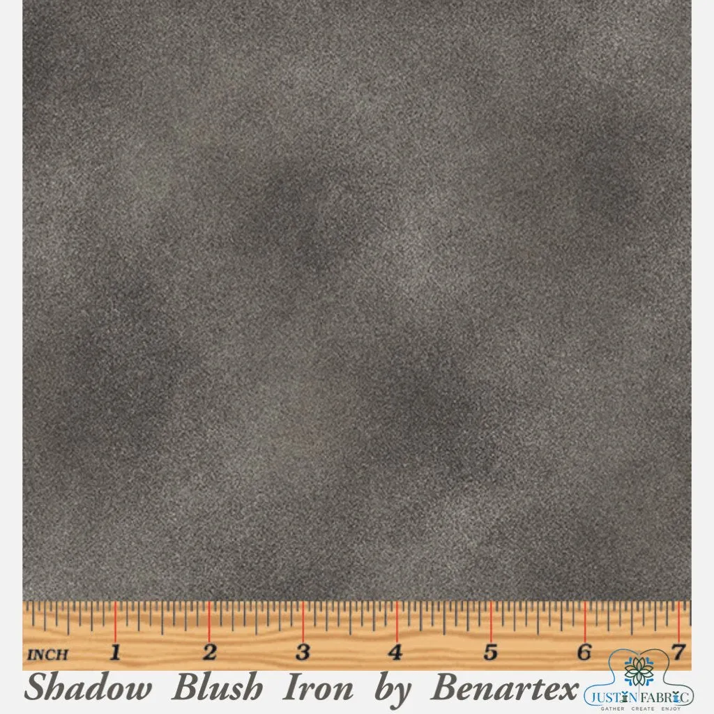 Shadow Blush Iron Cotton Fat Quarter | Benartex