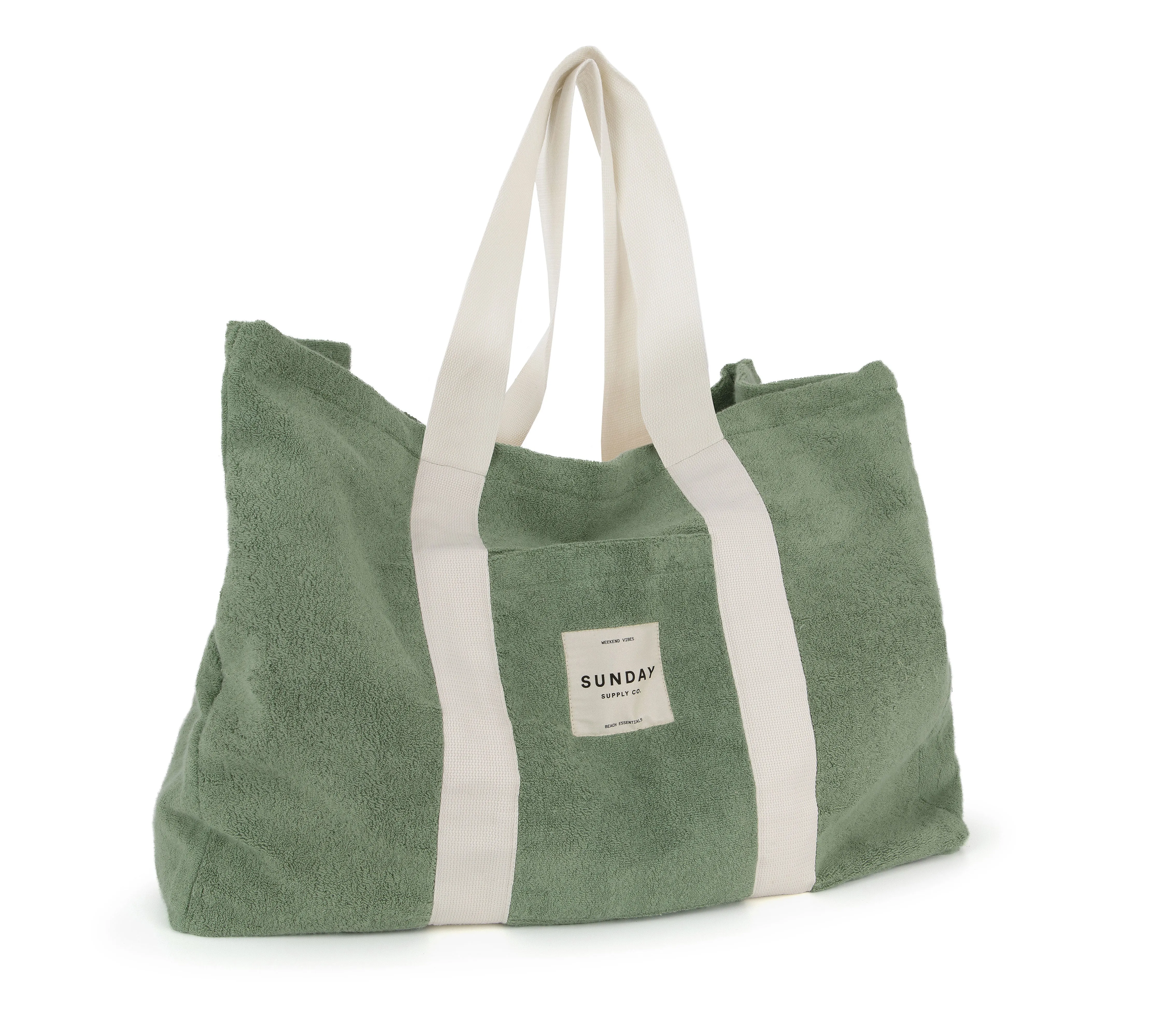 Tallow Towelling Beach Bag