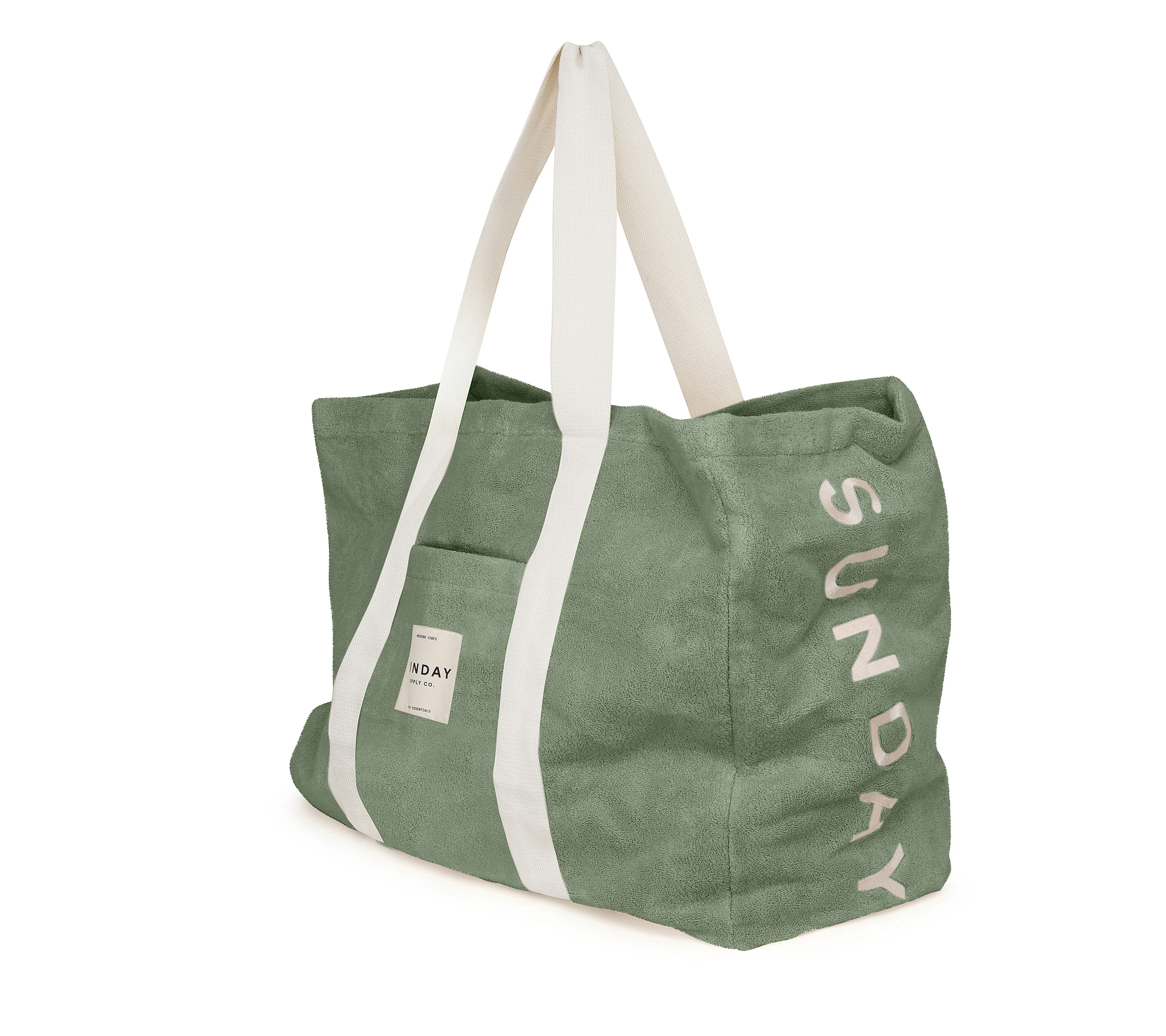 Tallow Towelling Beach Bag