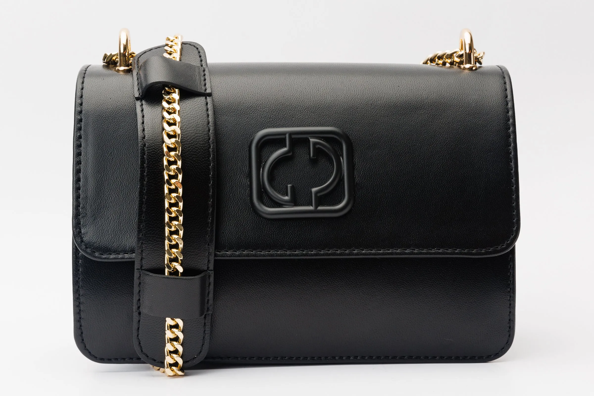 The Maneadero Black Leather Handbag