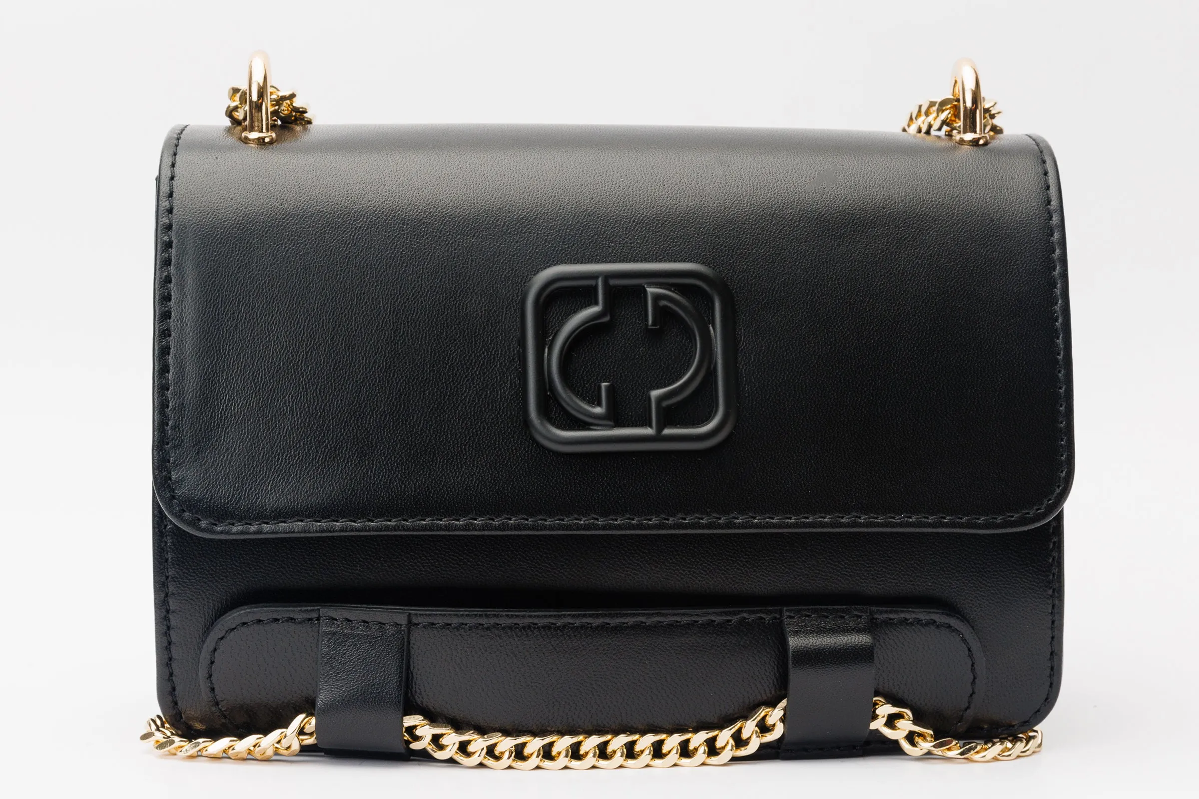 The Maneadero Black Leather Handbag