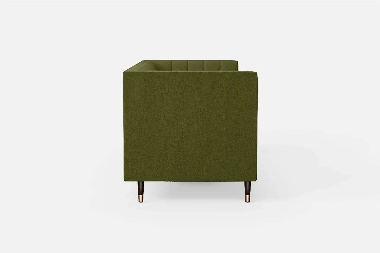 Tivoli 4 Seater Sofa Olive Linen Fabric