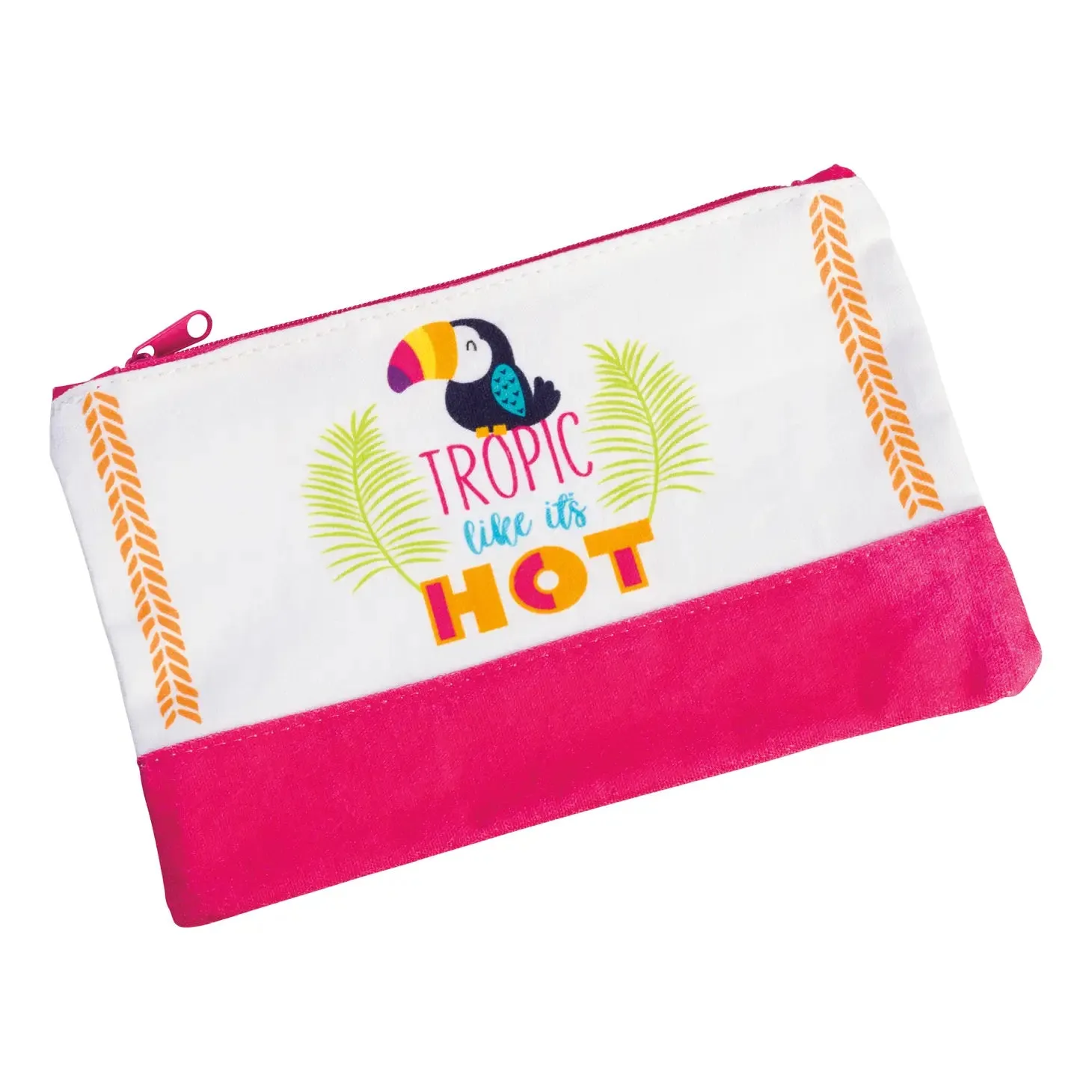 Toucan Zip Pouch