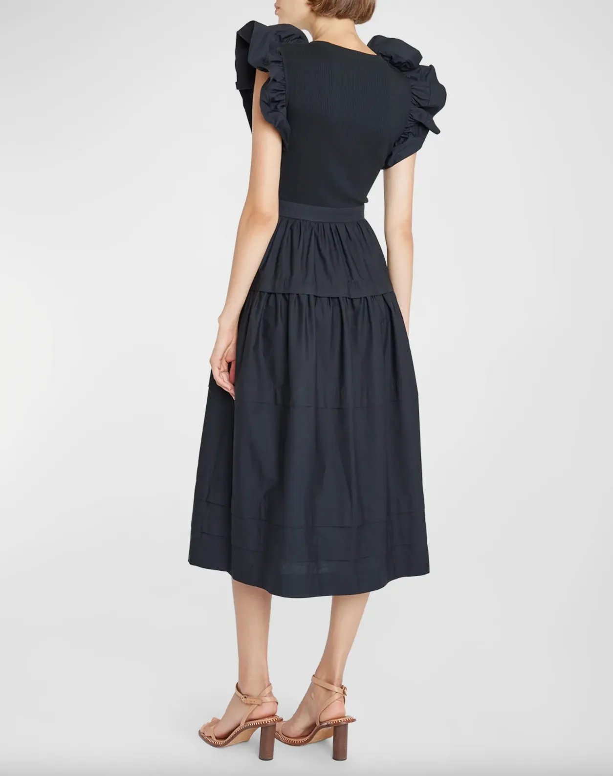 Ulla Johnson Francine Dress in Noir