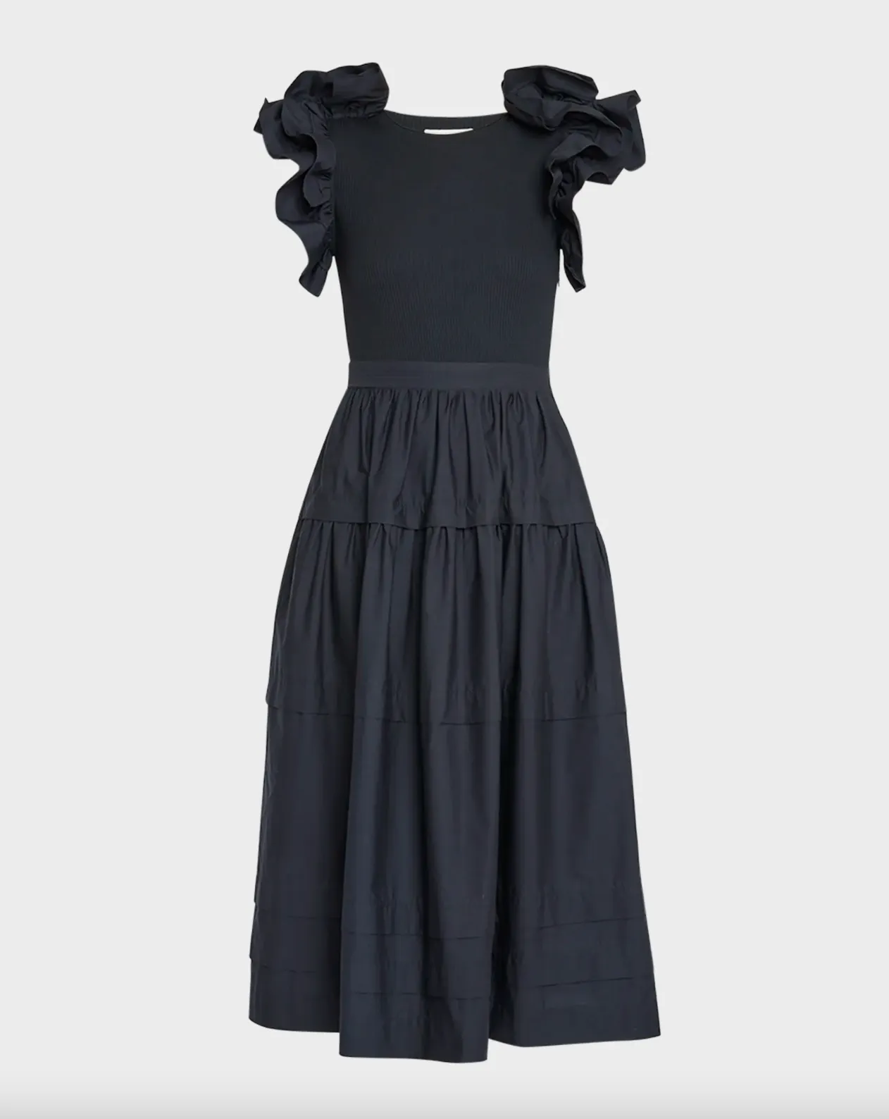 Ulla Johnson Francine Dress in Noir