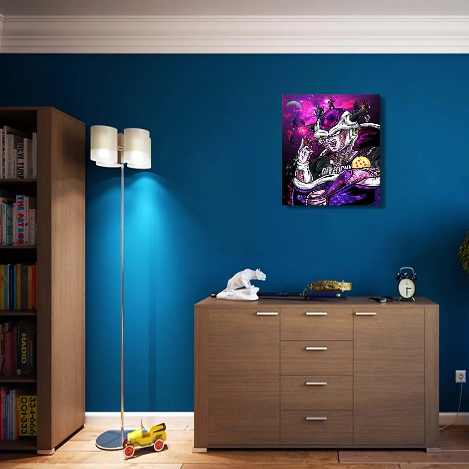 Universe Fighter Canvas Wall Art