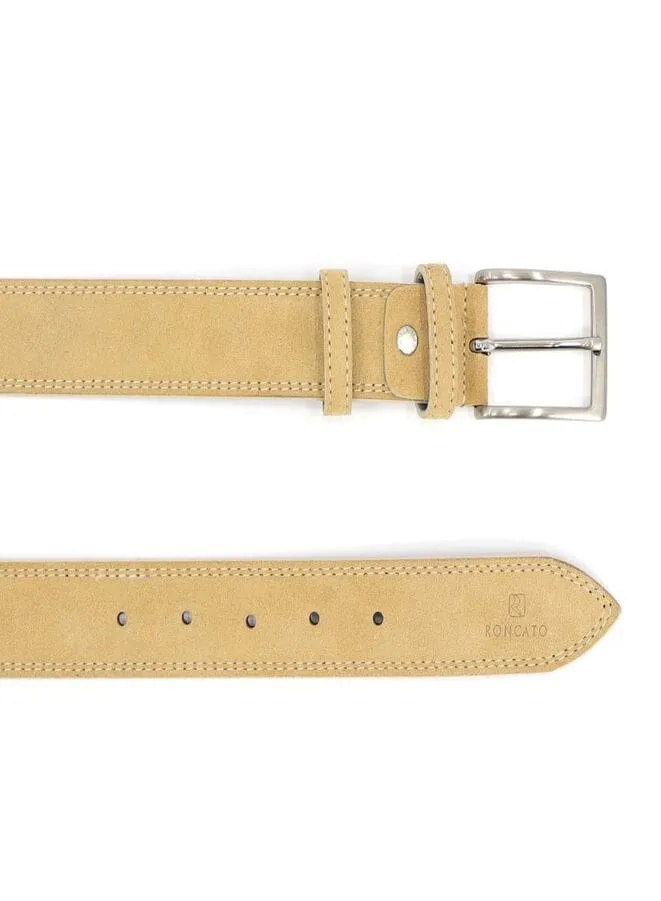 Upgrade Your Look with R RONCATO Genuine Leather Belt for Men - A Timeless Accessory for Every Occasion