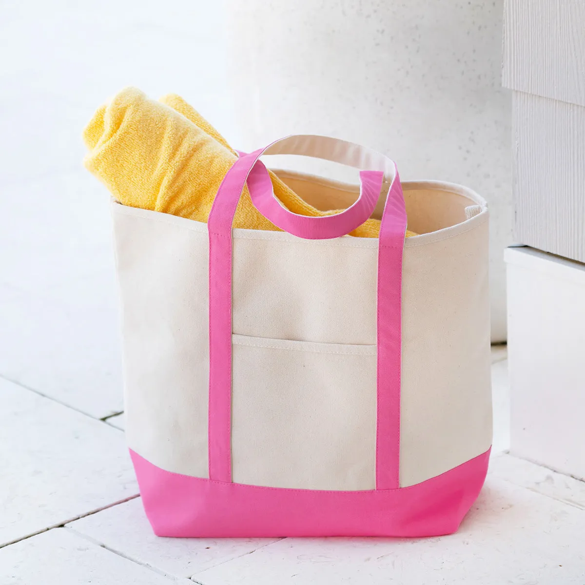 Viv & Lou Hot Pink Everyday Tote