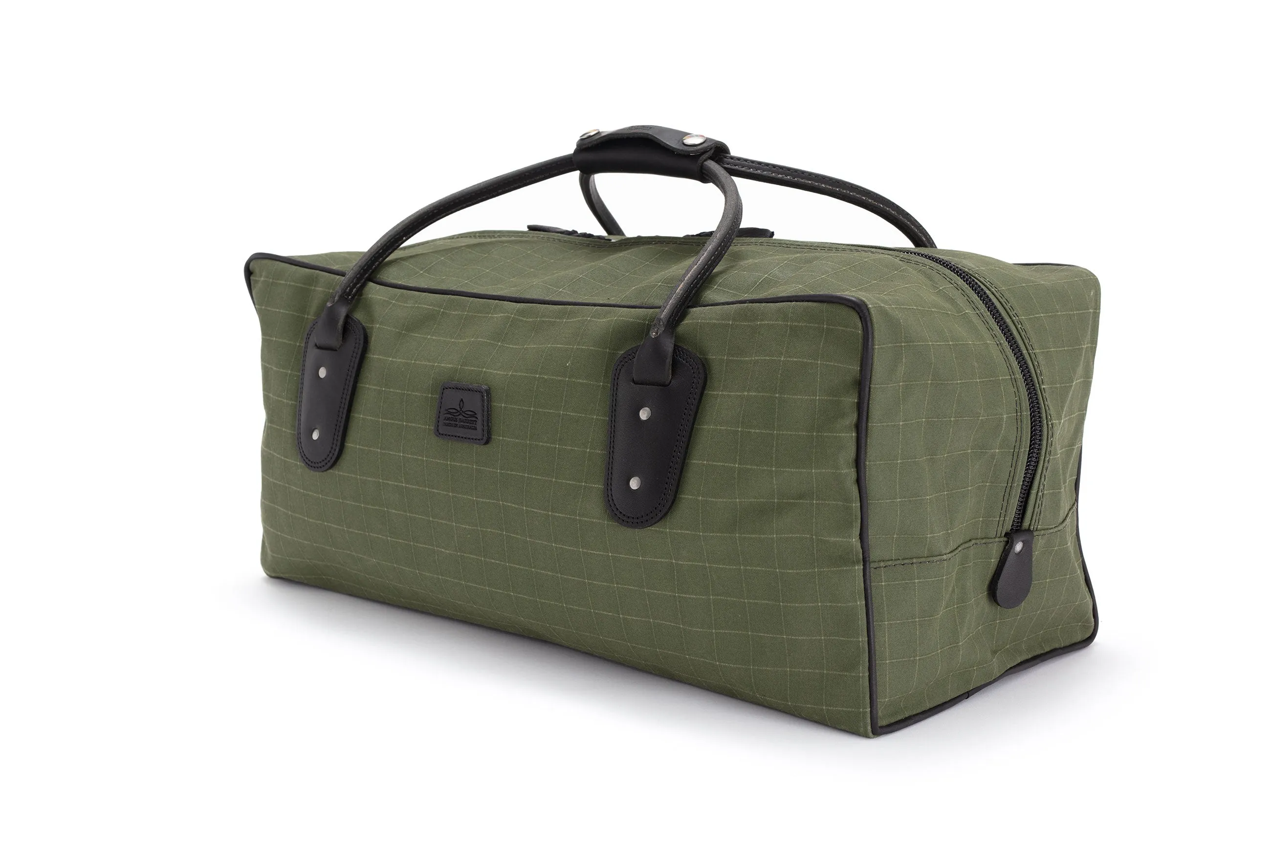 Weekender Travel Bag - Green Canvas